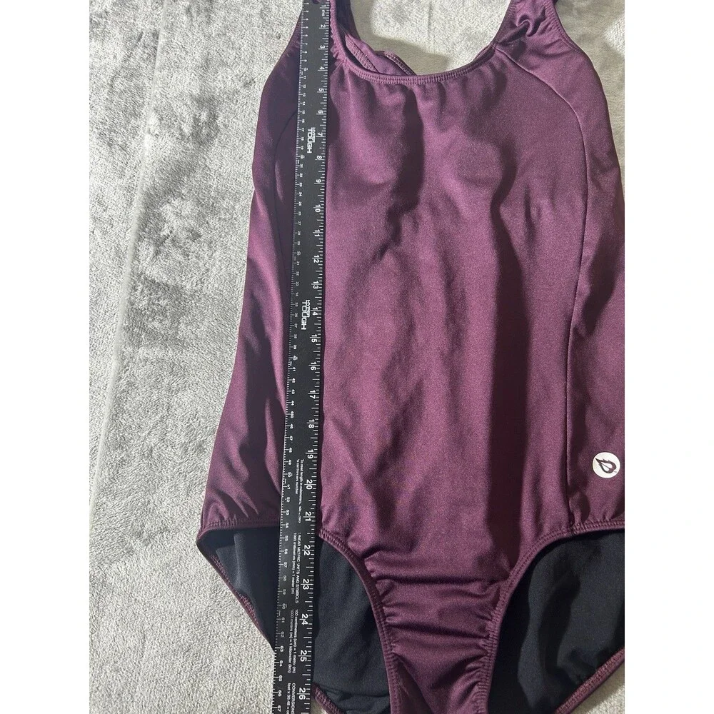 Baleaf Women's One Piece Swimsuits Athletic Racerback Maroon Training Swimsuit
